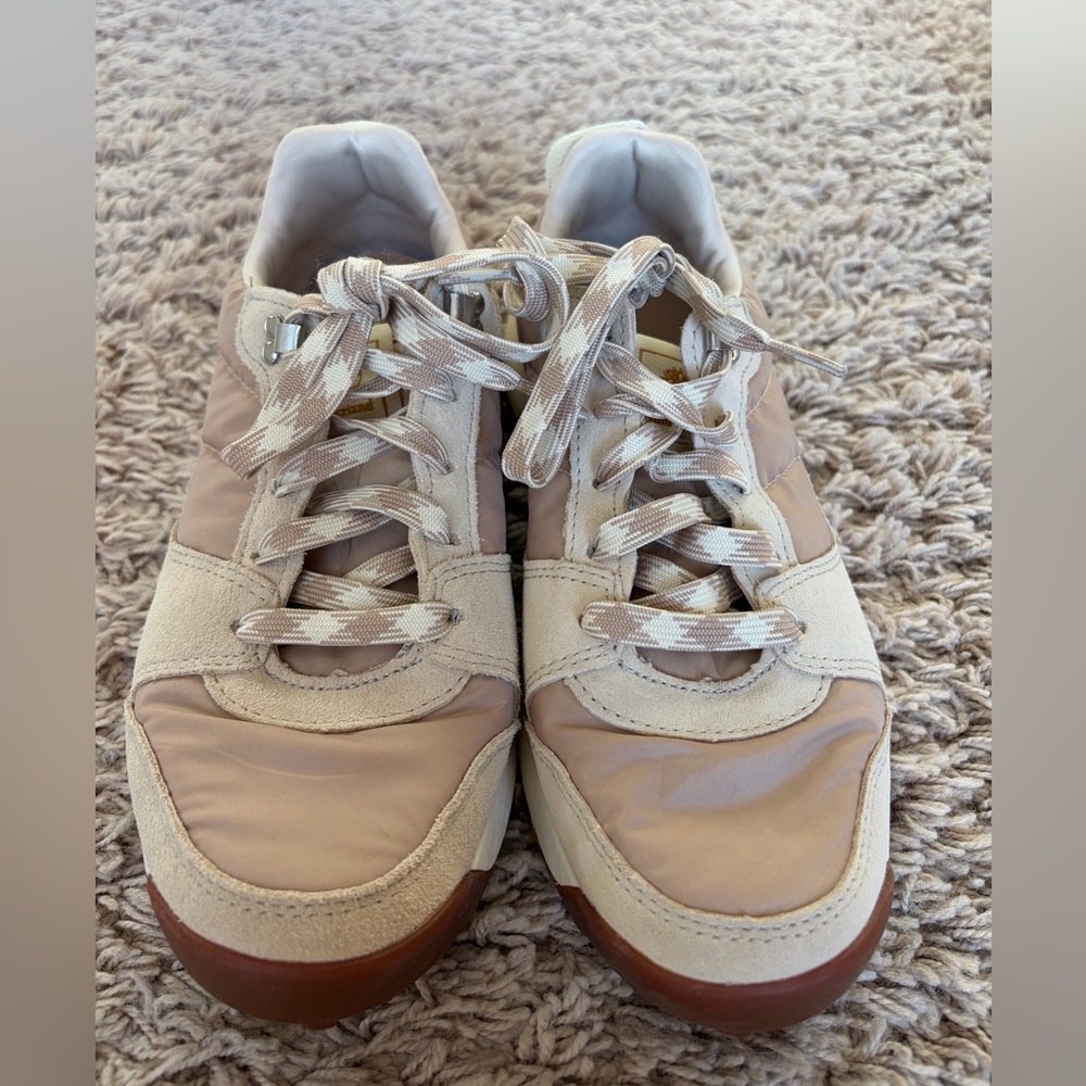 Timberland Beige and Cream Sneakers